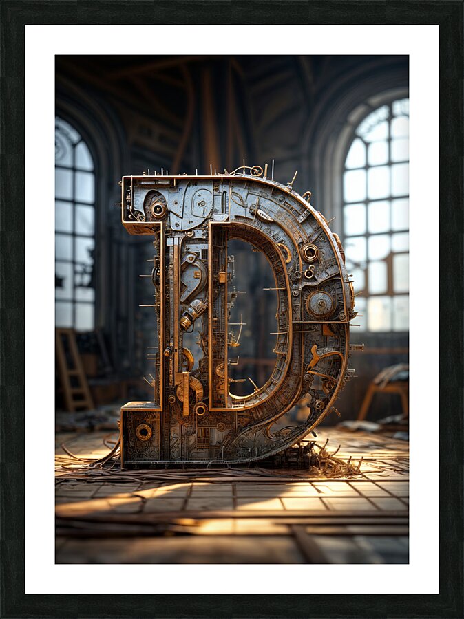  Mechanical Components  Picture Frame print