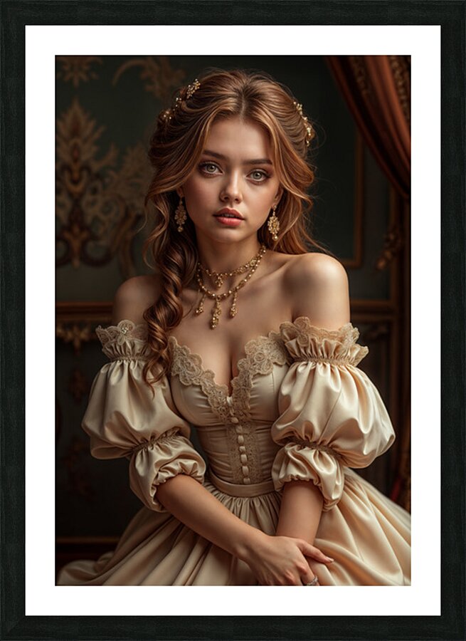 Timeless Muse  Picture Frame print