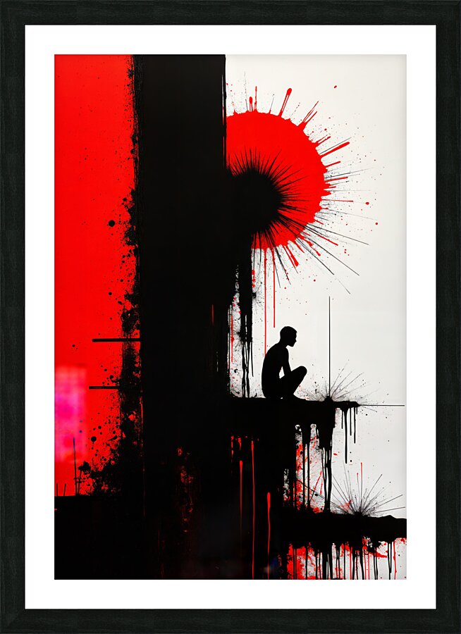  Movement and Tension  Picture Frame print