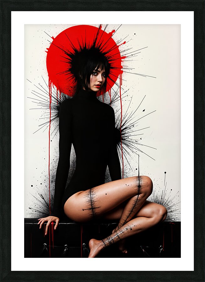 Inviting and Enigmatic  Picture Frame print