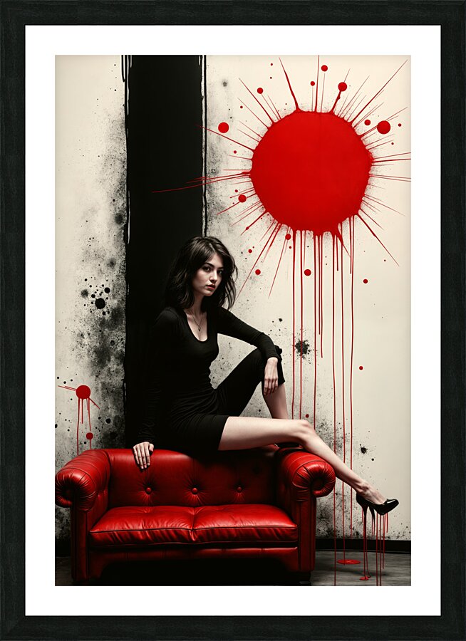 Exuding Confidence   Picture Frame print