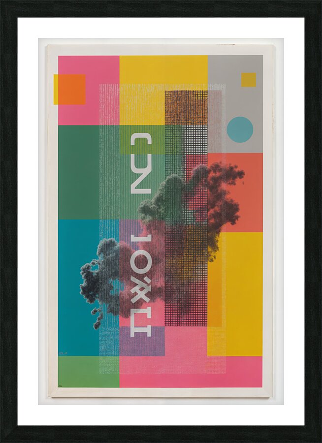 Graphic Design  Picture Frame print