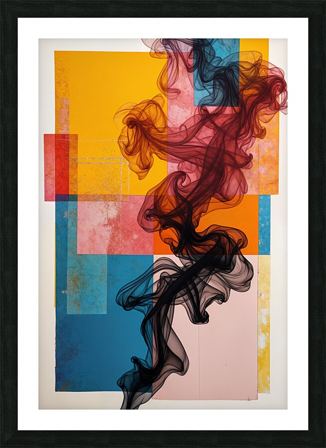 Geometric Medley  Picture Frame print