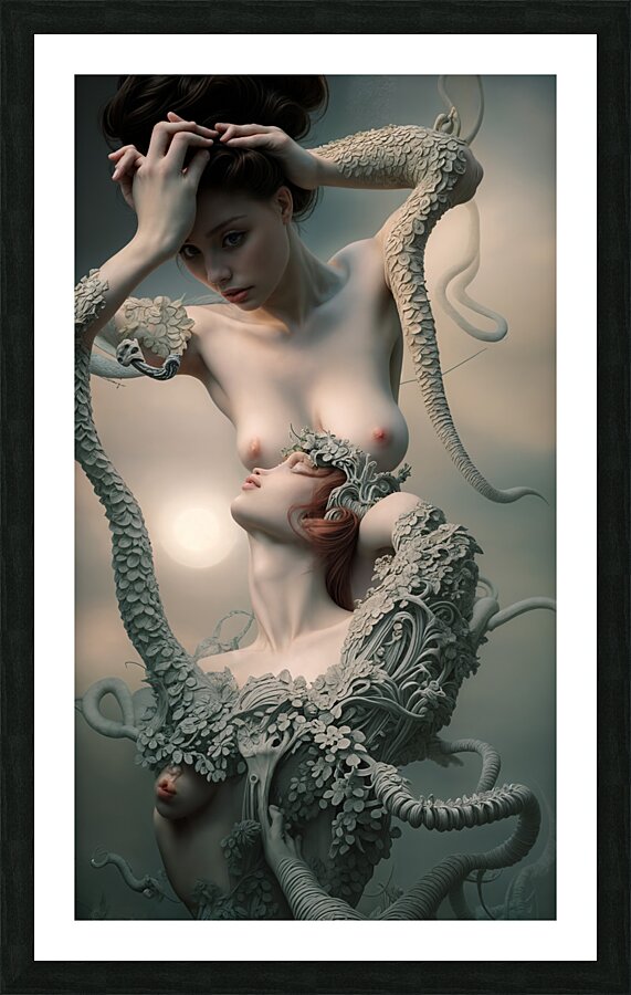 Melancholic Atmosphere  Picture Frame print