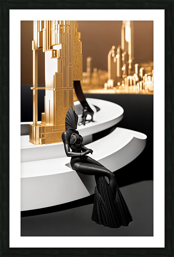  Bold Futurism  Picture Frame print