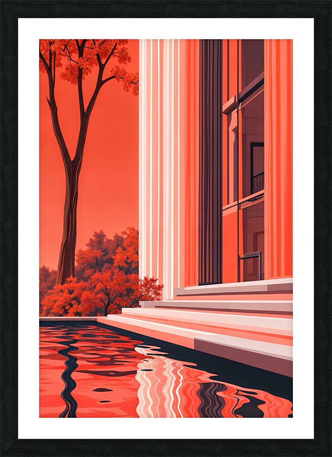  Depth and Rhythm  Picture Frame print