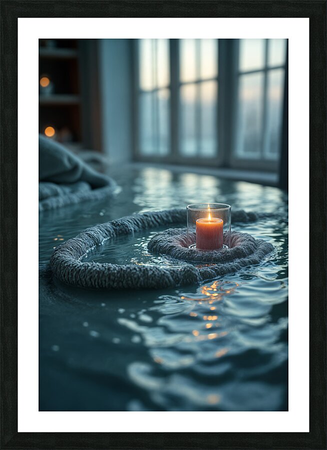  Pause and Reflect  Picture Frame print