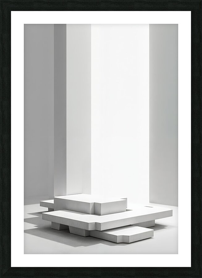 Clean and Modern  Picture Frame print