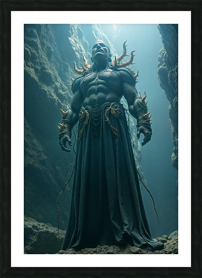 Powerful Physique  Picture Frame print