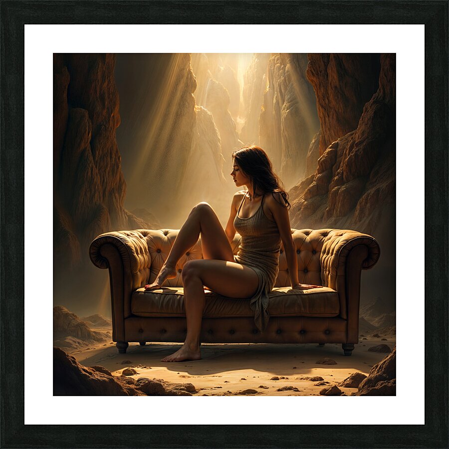 Isolation and Contemplation  Picture Frame print