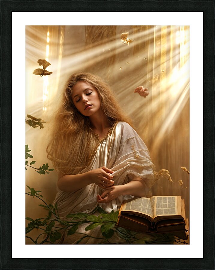  Stillness of Thought  Picture Frame print