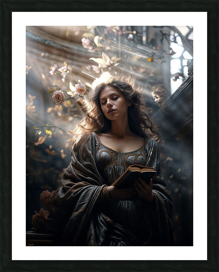  Knowledge and Wonder  Picture Frame print
