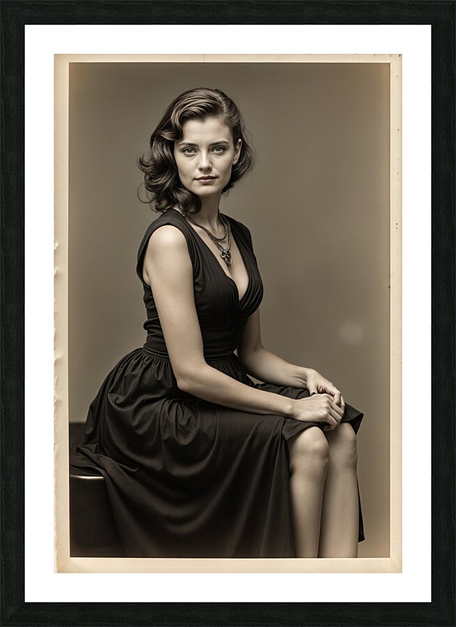  Sophisticated and Alluring  Picture Frame print