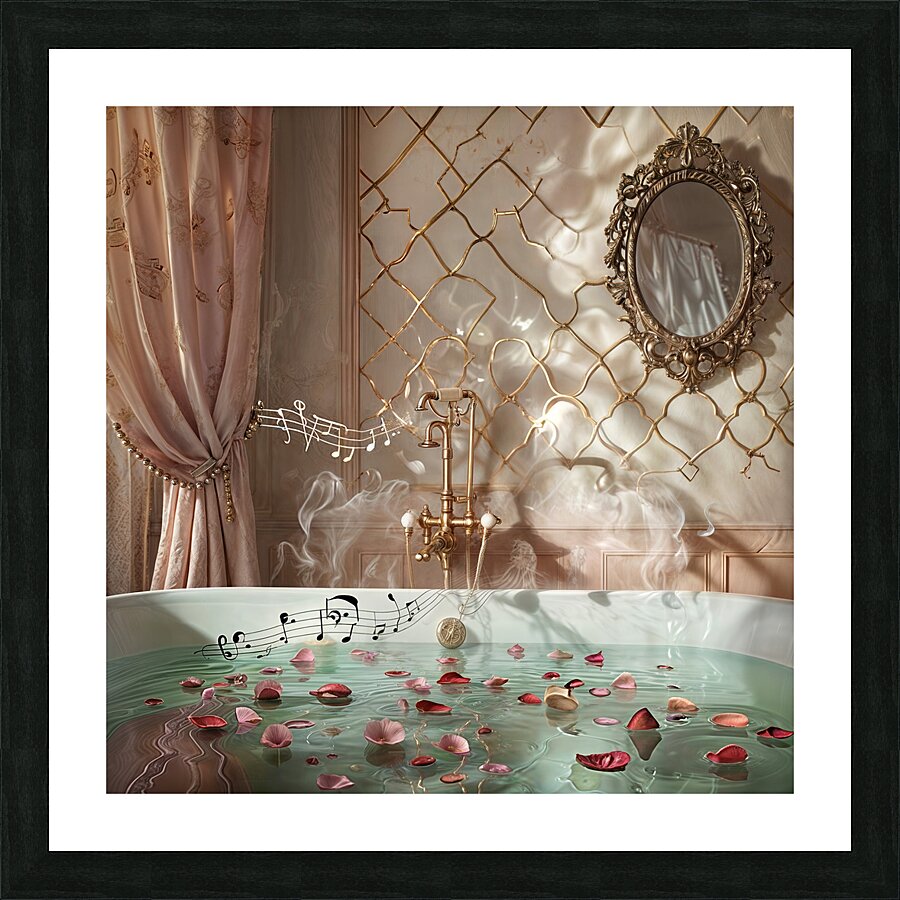  Luxurious Bathroom  Picture Frame print