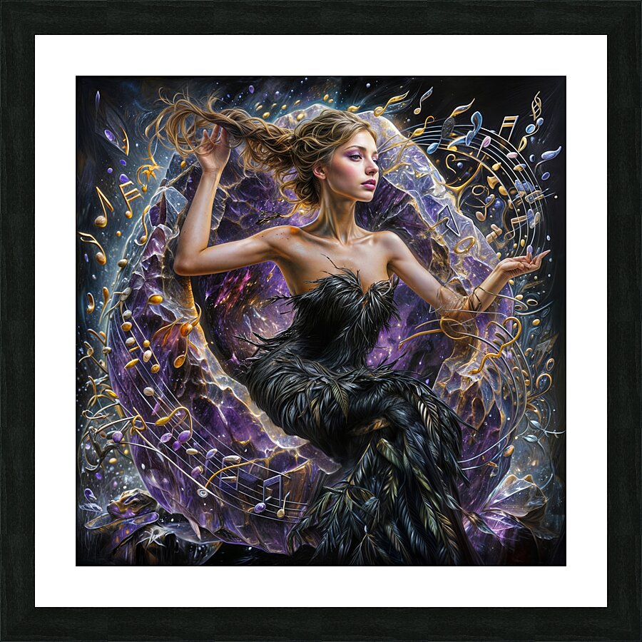  Cosmic Sphere  Picture Frame print