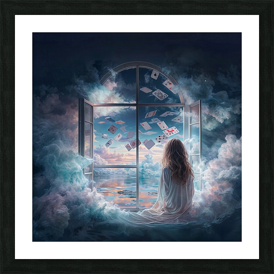 Framed Silhouette  Picture Frame print