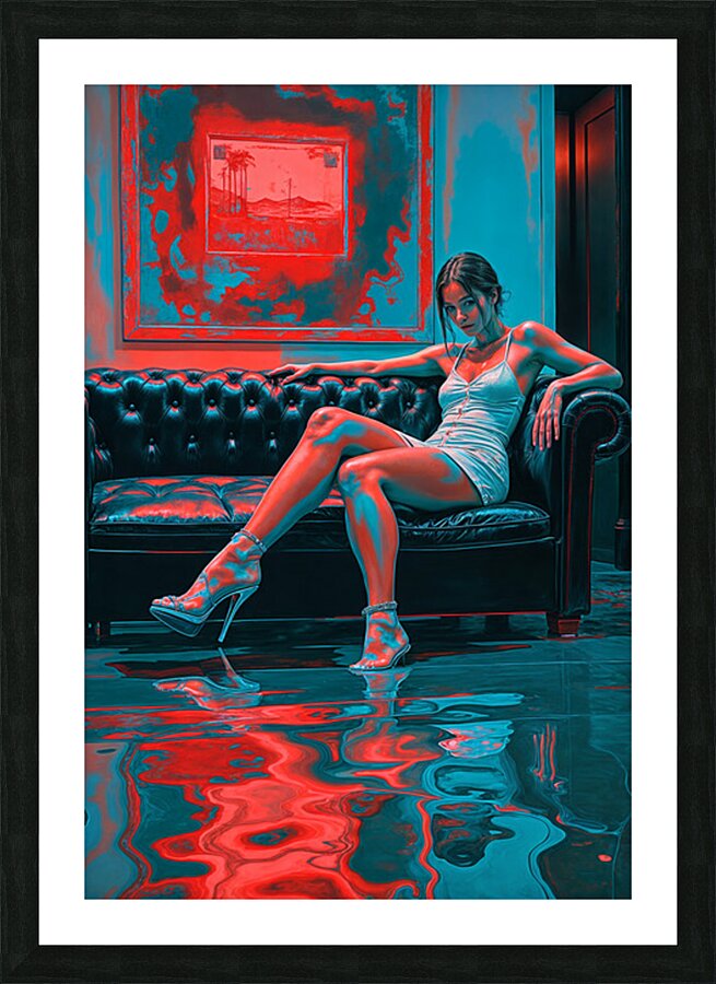  Poignant Contrast  Picture Frame print