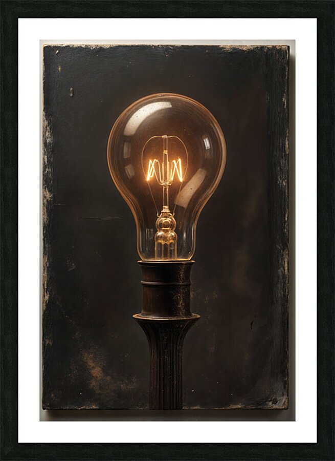  Edison Style  Picture Frame print
