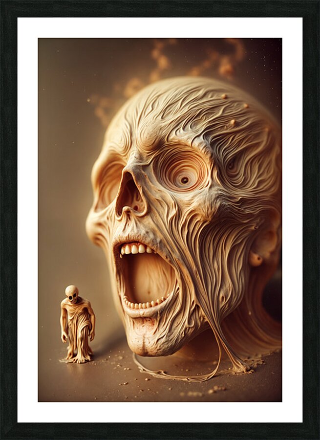 Flesh Dripping  Picture Frame print