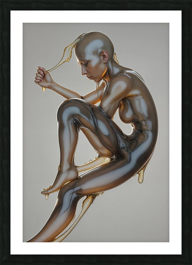  A Protective Stance  Picture Frame print