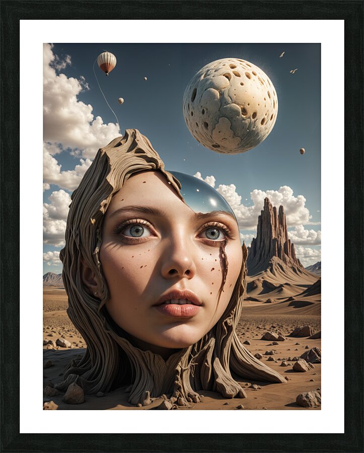  Arid Landscape  Picture Frame print
