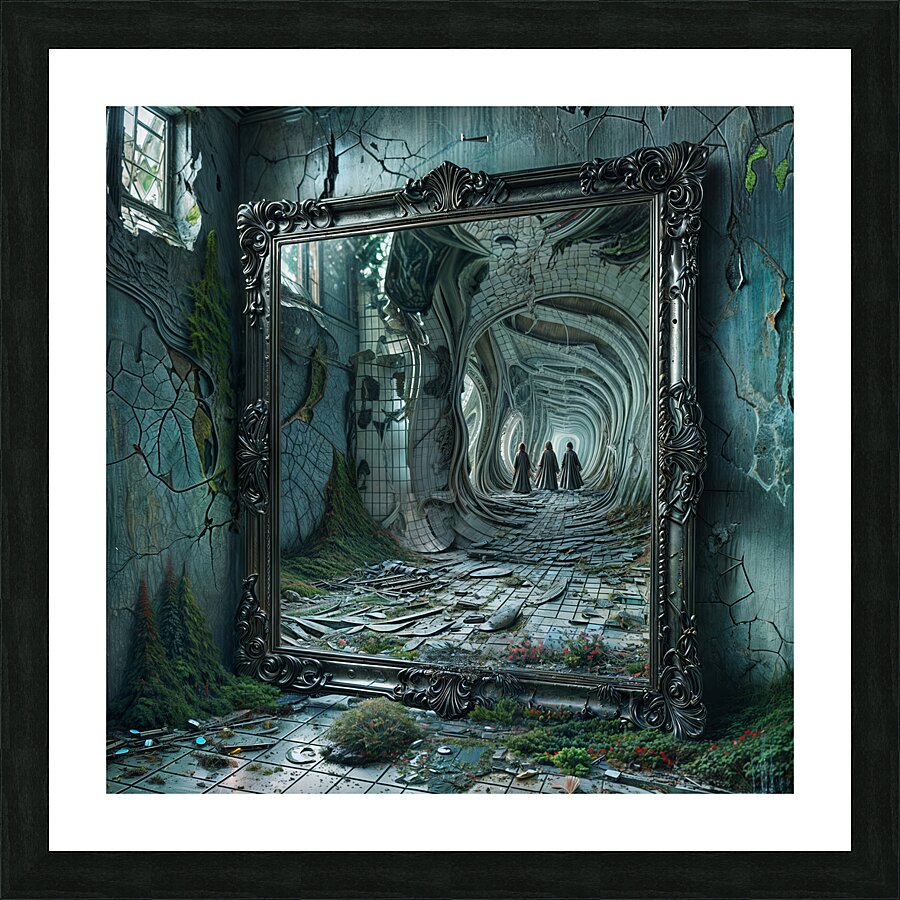  Into Infinity  Picture Frame print