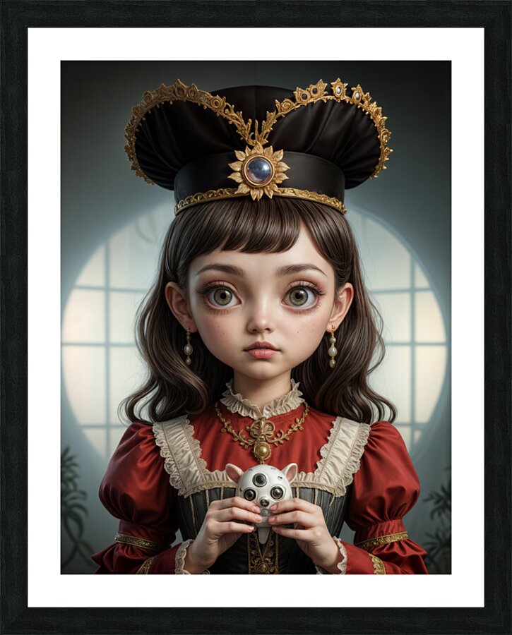 Commanding Attention  Picture Frame print