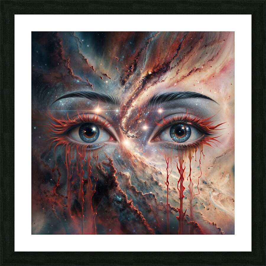  Depth and Intensity  Picture Frame print