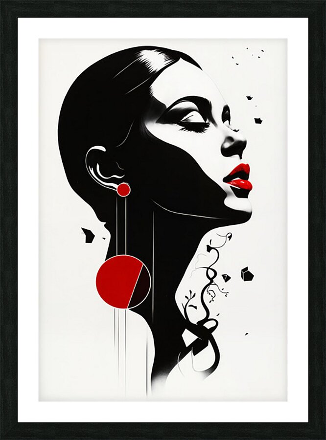  Bold and Graceful  Picture Frame print