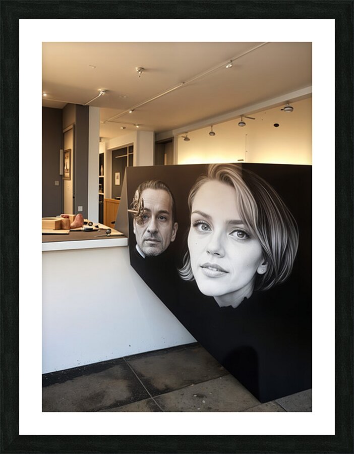  Contemporary Gallery Space  Picture Frame print