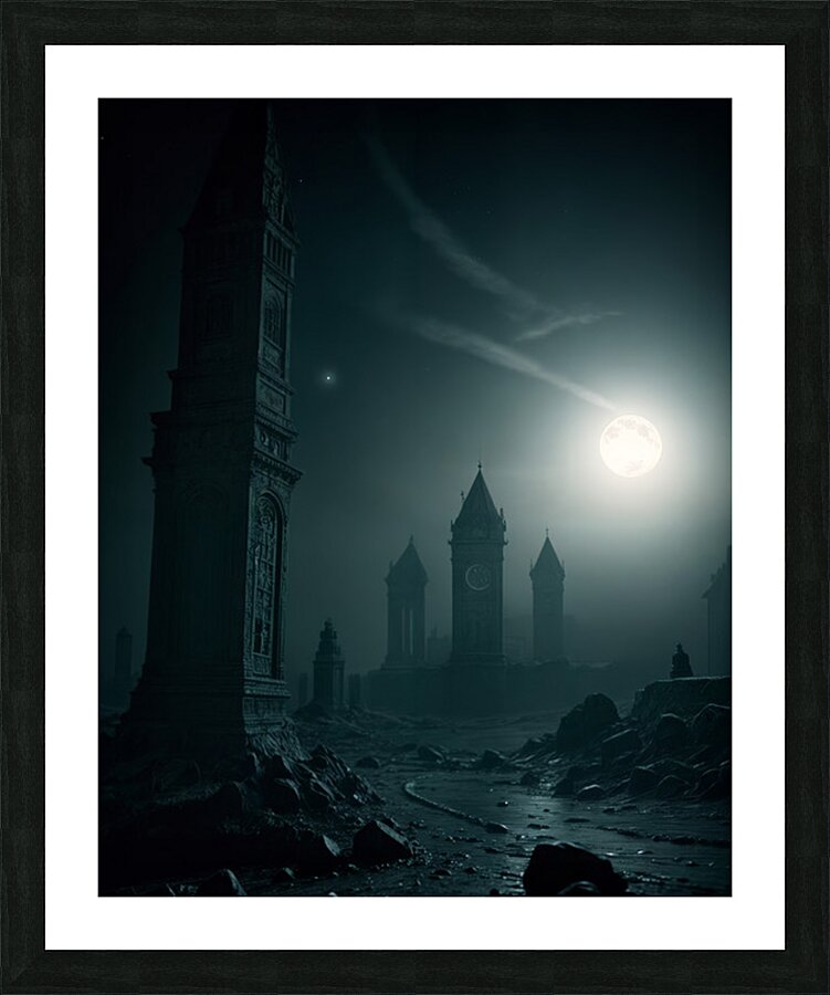  Crumbling Architecture  Picture Frame print