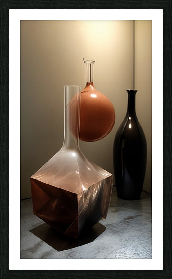  Distinct Vases  Picture Frame print