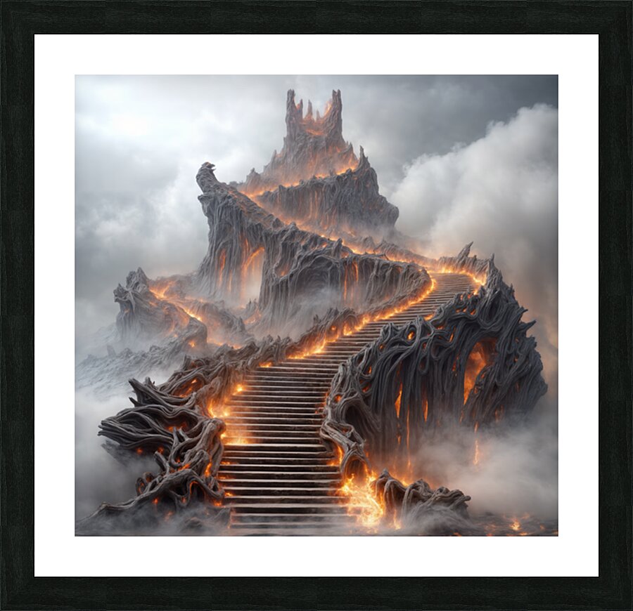  Hidden Realm Picture Frame print