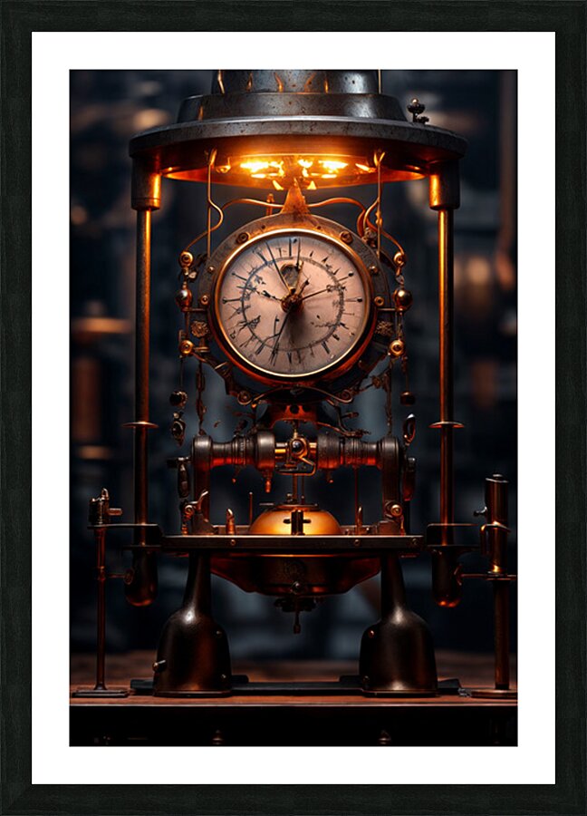  Clock Face Picture Frame print