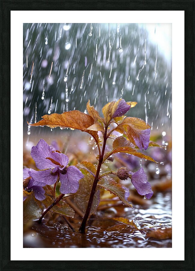  Rainy Day Picture Frame print