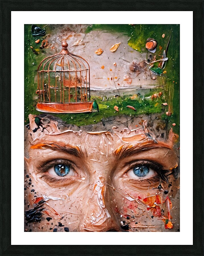  Freedom and Confinement Picture Frame print