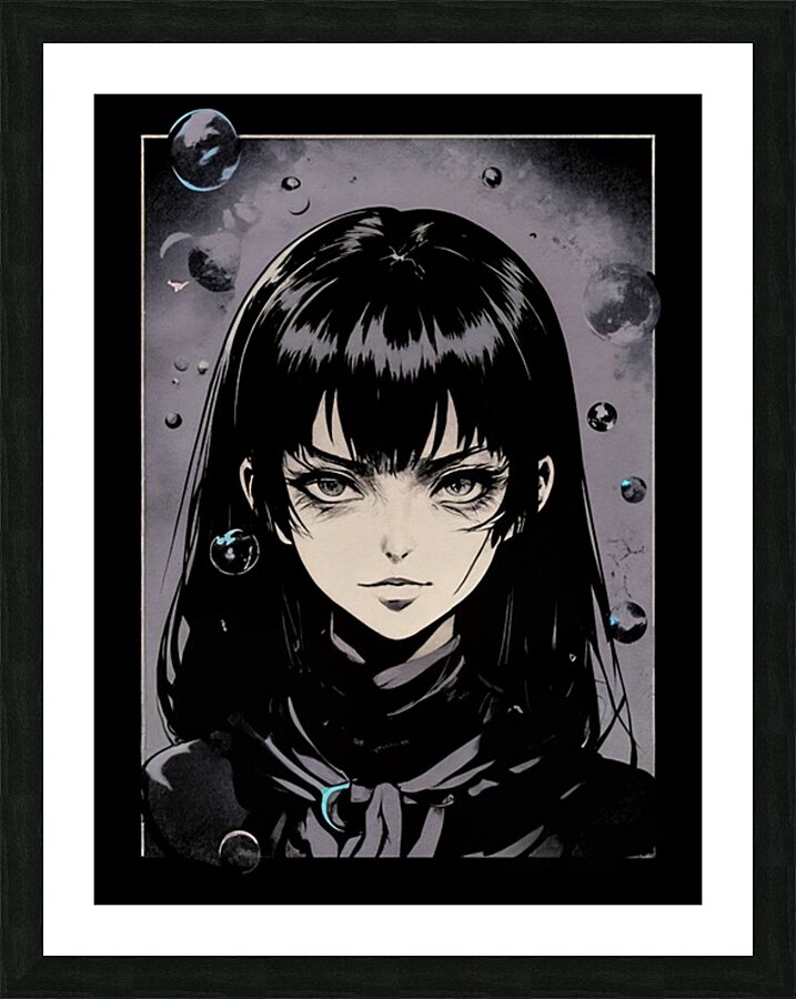  Shadowy Figure Picture Frame print