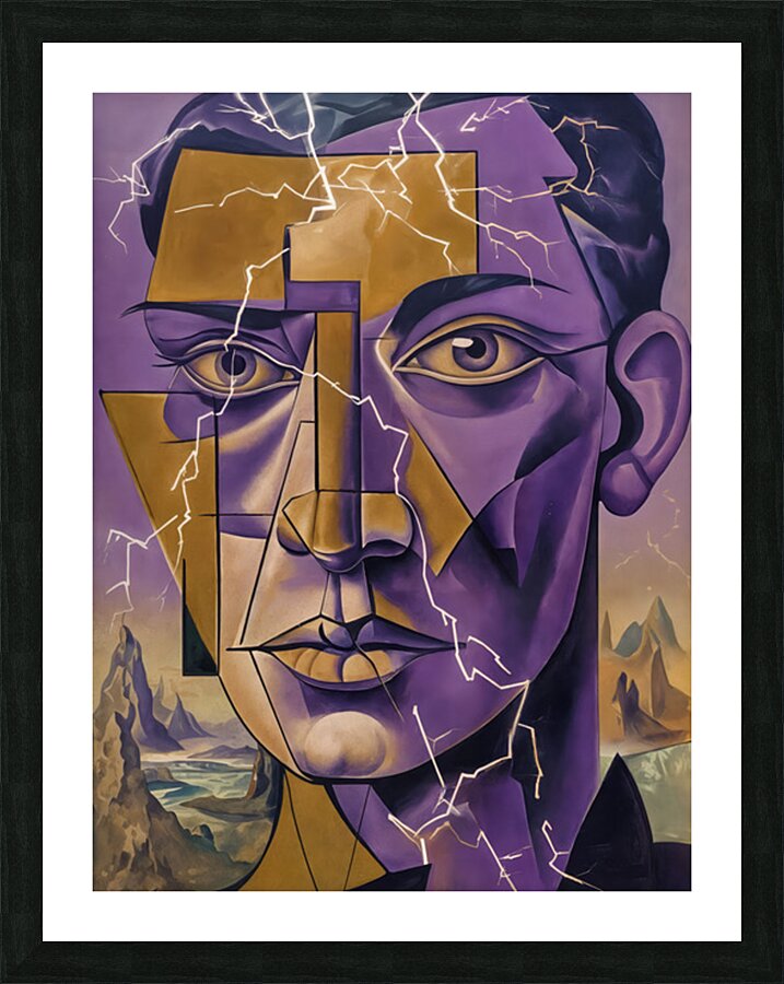  Fragmented Identity Picture Frame print