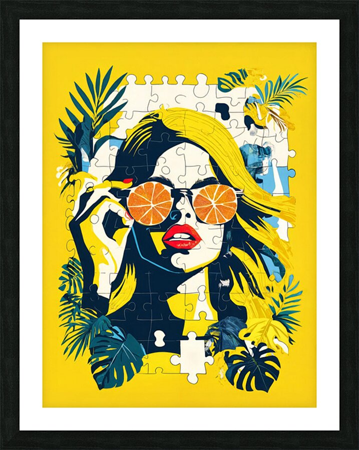  Tropical Ambiance Picture Frame print