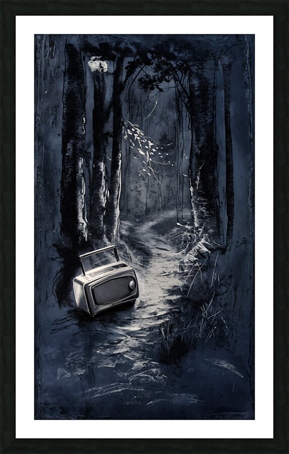  Slender Trees Picture Frame print