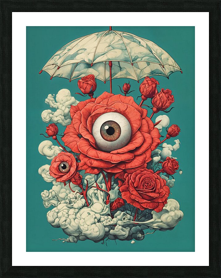  Unsettling Mystery Picture Frame print