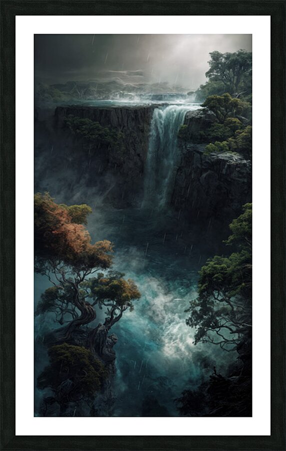  Turbulent Abyss Picture Frame print