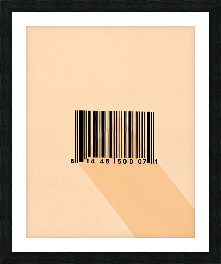  Linear Code Picture Frame print