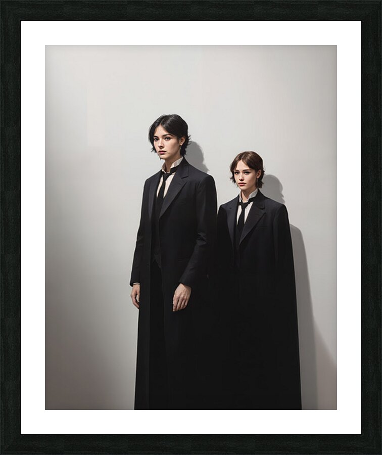  Their Silent Gaze Picture Frame print