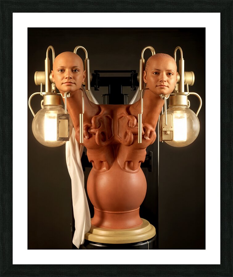  Terracotta Base Picture Frame print