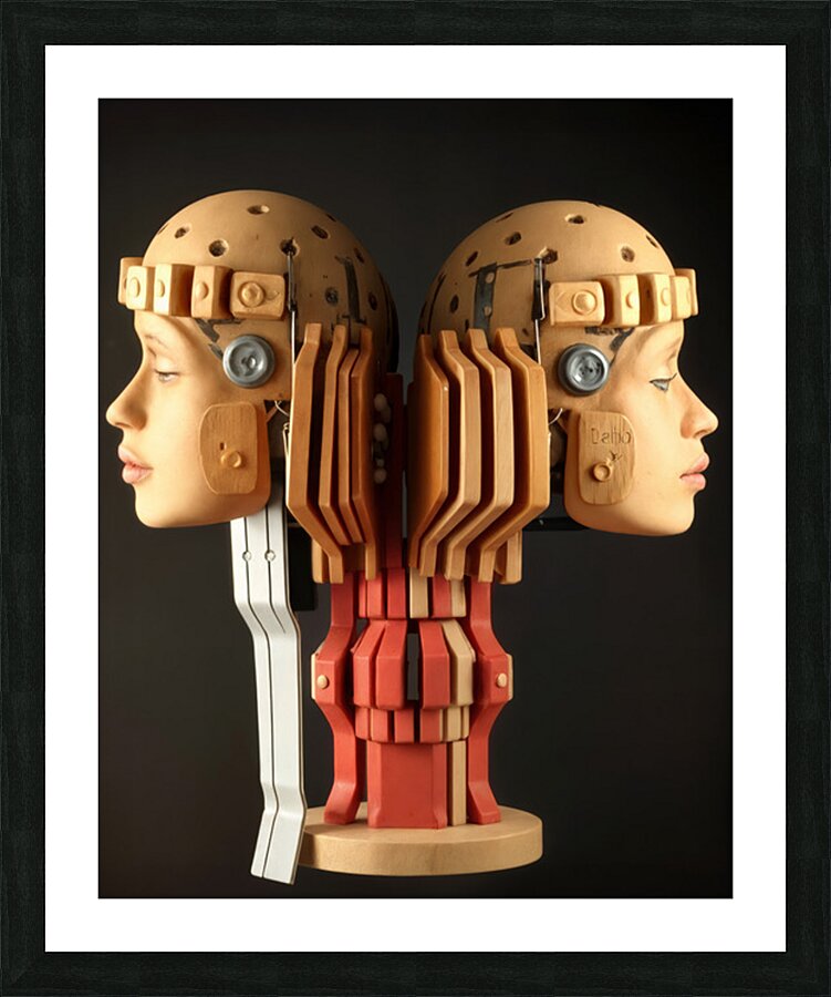  Mechanical Confluence Picture Frame print