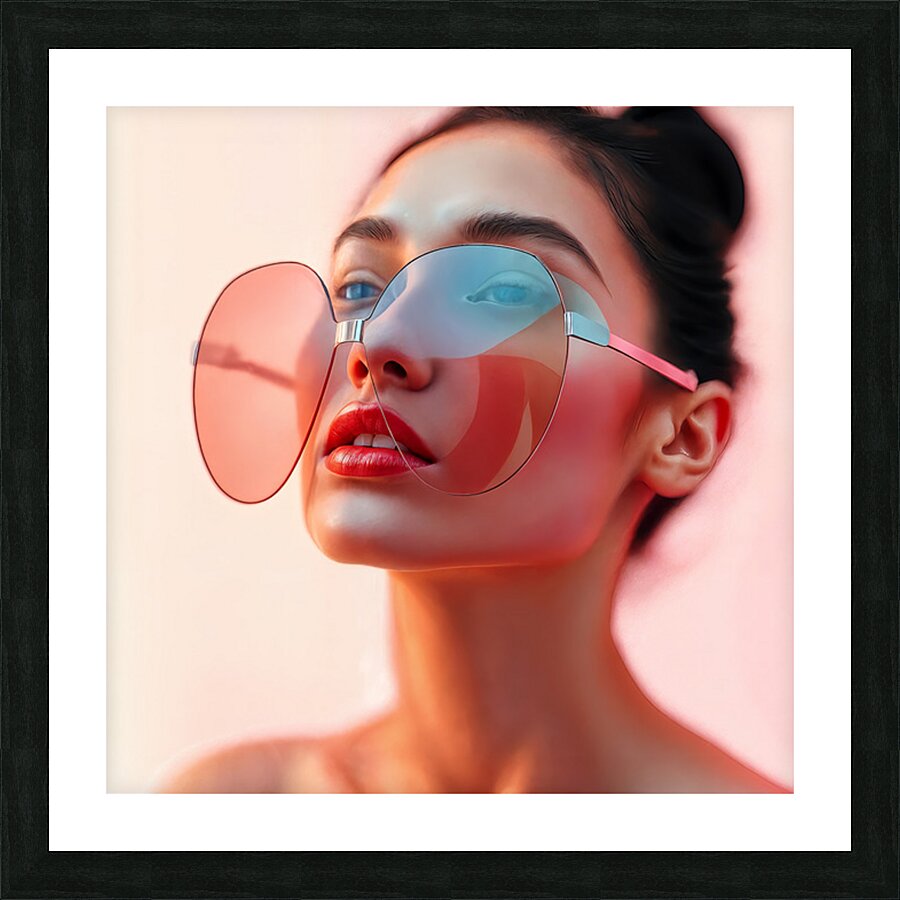  Fluid and Nuanced Picture Frame print