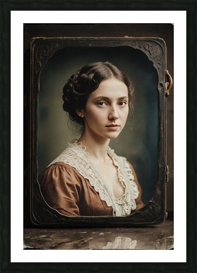  Intimate Gaze Picture Frame print
