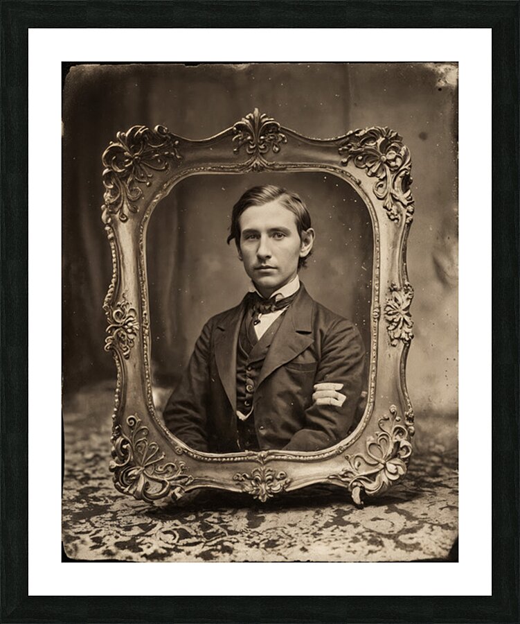 Historical Charm Picture Frame print
