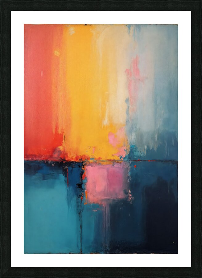 Depth and Passage  Picture Frame print